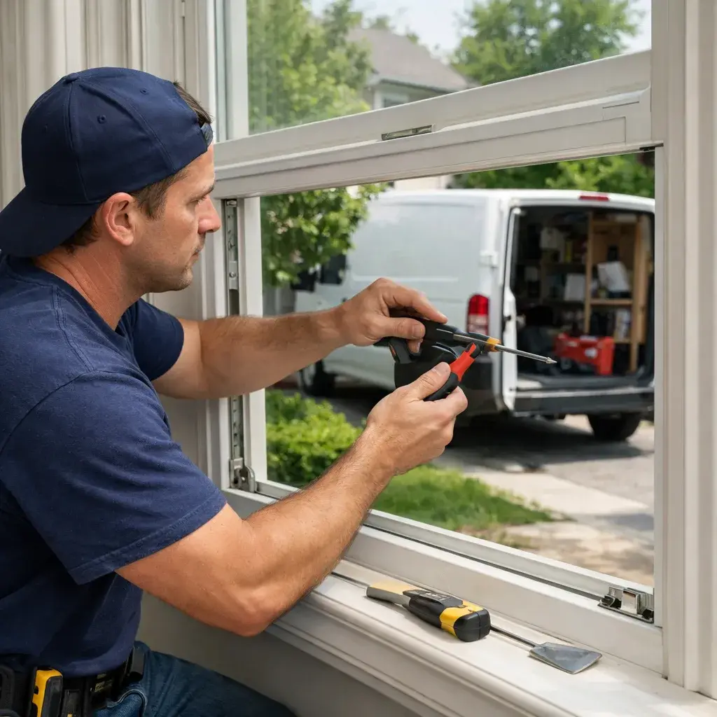 Croom — window installation